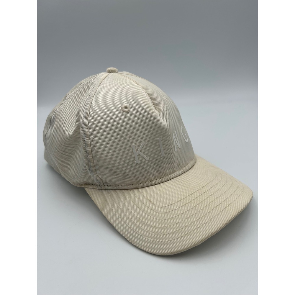 King Apparel Reign Supreme Snapback Hat Cream Off-White Streetwear Cap B1143